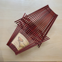 Chopstick Folding Basket - Medium - Red