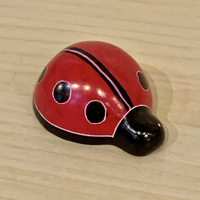 Soapstone Good Luck Ladybug