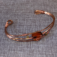 Copper Wire Cuff #43