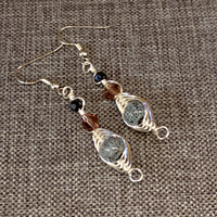 Silver Wire Earrings #1