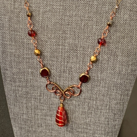 Copper Wire Necklace #5
