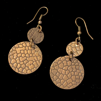 Copper Earrings #417