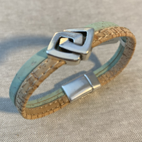Cork Jewelry with Double Knot