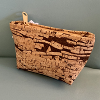 Cork Zippered Pouch (Small) - Style C