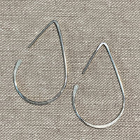 Teardrops - Sterling Silver - Small (1.25")