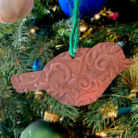 Copper Ornament - Bird